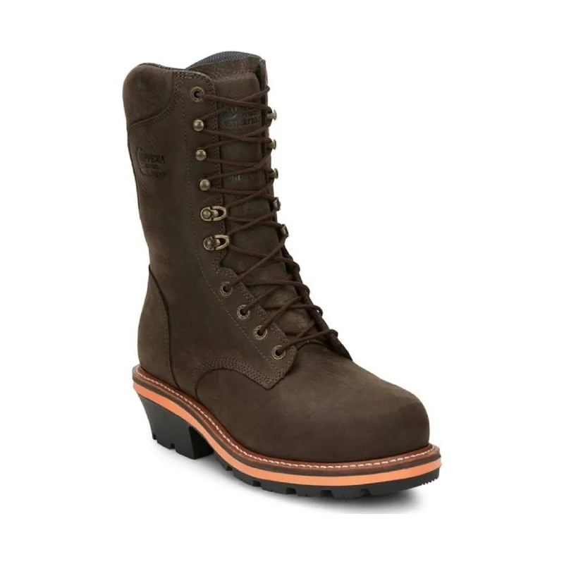Men's Comfortable Shoes Chippewa Men's 10" Thunderstruck Composite Toe Logger - Brown Men's Comfortable Shoes Chippewa Men's 10" Thunderstruck Composite Toe Logger - Brown