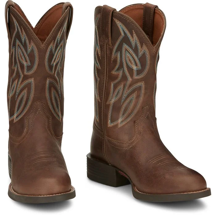 Men's Anti-Slip Boots JUSTIN MENS RENDON WESTERN BOOTS STYLE SE7530