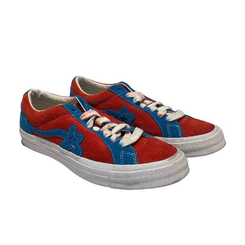 Men's Breathable Shoes CONVERSE/Low-Sneakers/US 8/Suede/MLT/one star golf le fleur lava