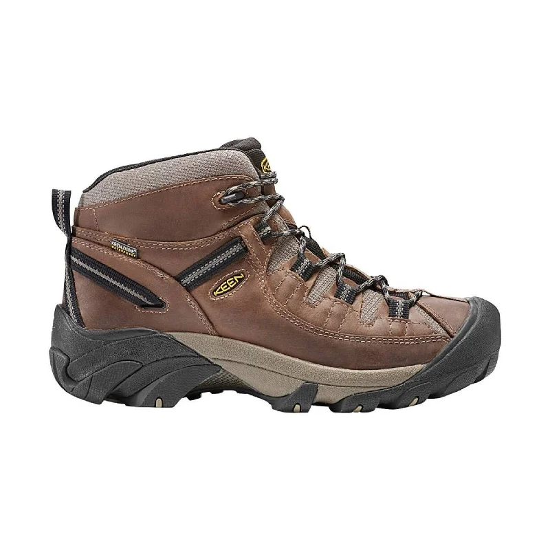 Men's Classic Shoes KEEN Men's Targhee II Waterproof Mid Boot - Shitake/Brindle