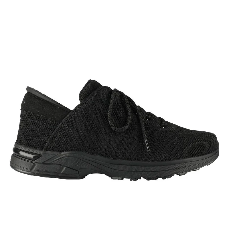Men's Ergonomic Boots Zeba Men's Hands-Free Sneaker Jet Black