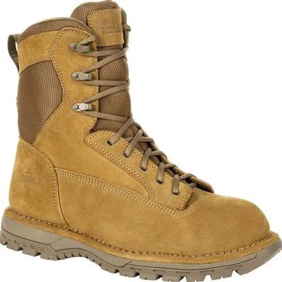 Men's Cozy Shoes ROCKY MENS PORTLAND SIDE ZIP COMPOSITE TOE PUBLIC SERVICE BOOT RKD0070