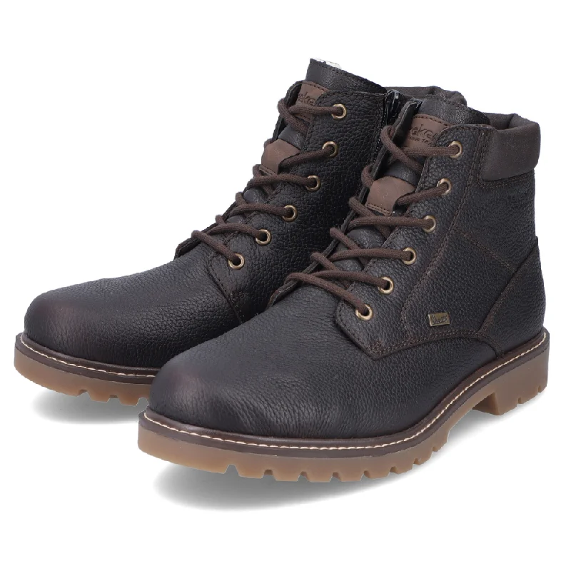 Fashion-Forward Shoes For Men Rieker 38842 Brown Leather Boot (Men's)