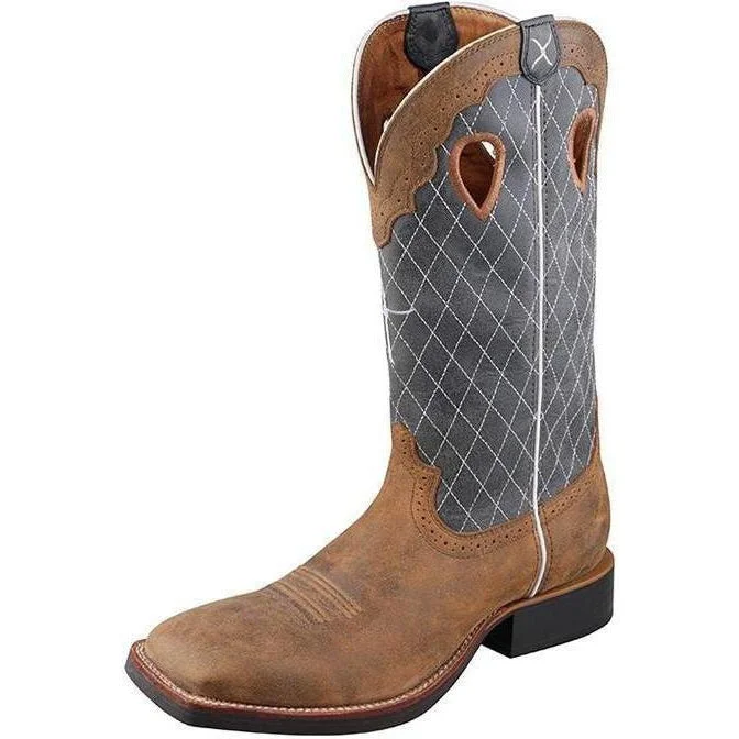 High-Quality Shoes Twisted X Men's Ruff Stock Boot – Bomber/Blue