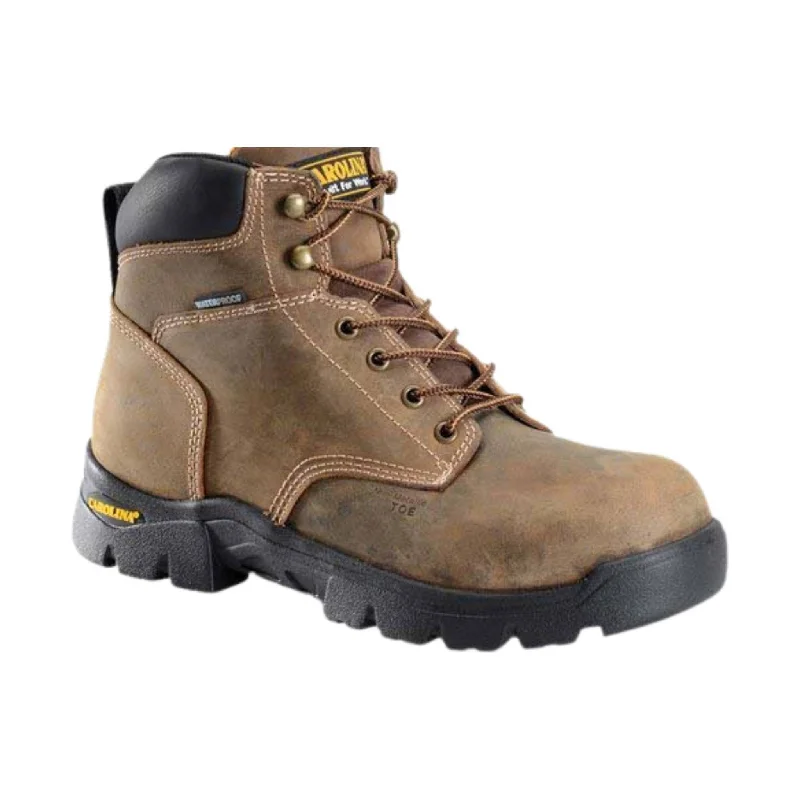Men's Comfortable Shoes Carolina Men's 6 Inch Circuit Comp Toe Work Boot - Dark Brown