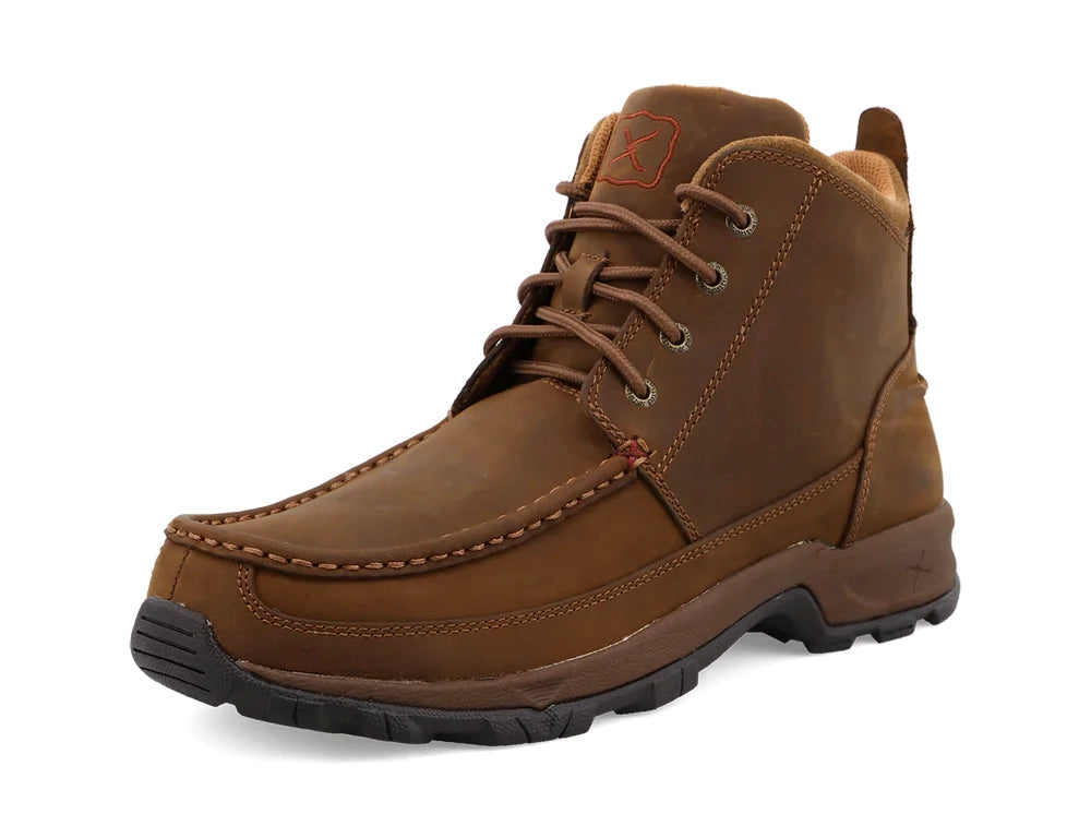 Men's Casual Shoes Twisted X Men's 4" Brown Hiker