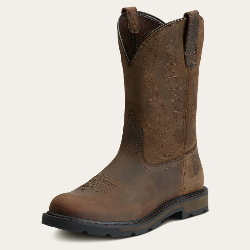 Men's Fashionable Shoes Ariat Groundbreaker Work Boot Style 10014238
