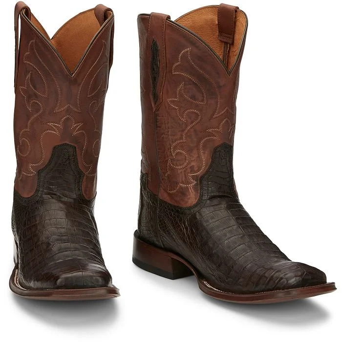 Men's Trendy Shoes TONY LAMA MENS CANYON 11" CAIMAN BELLY TAIL STYLE TL5251