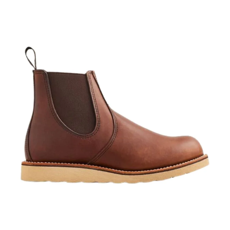 Men's Durable Shoes Red Wing Men's Classic Chelsea 6 Inch Boots - Amber Harness