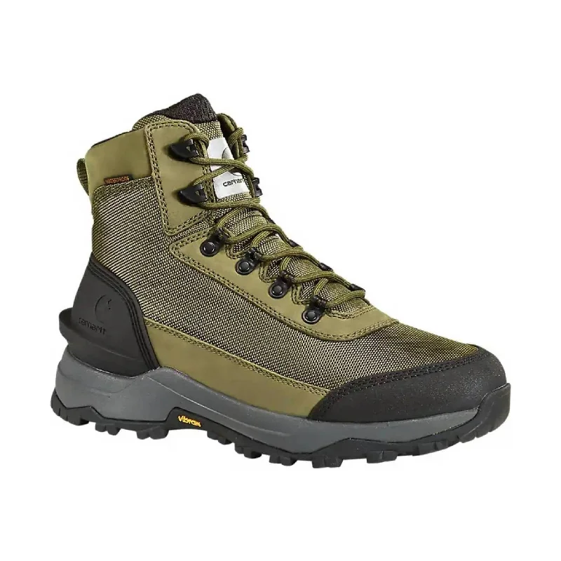 Men's Waterproof Boots Carhartt Men's Waterproof 6in Hiker Boot - Olive - ONLINE STORE CREDIT/EXCHANGE ONLY