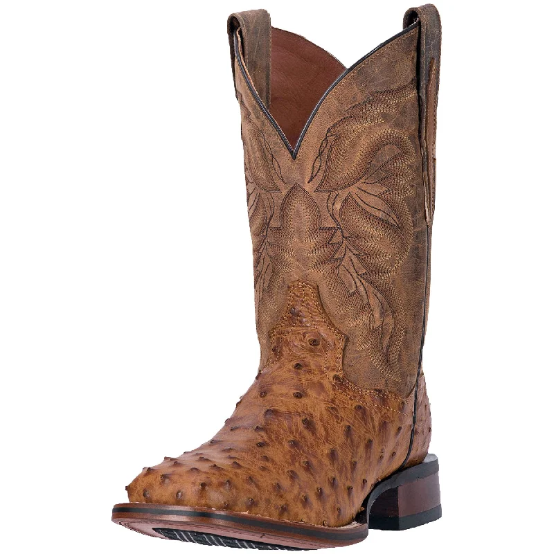 Men's All-Season Boots Dan Post Men's Alamosa Full Quill Ostrich Boot