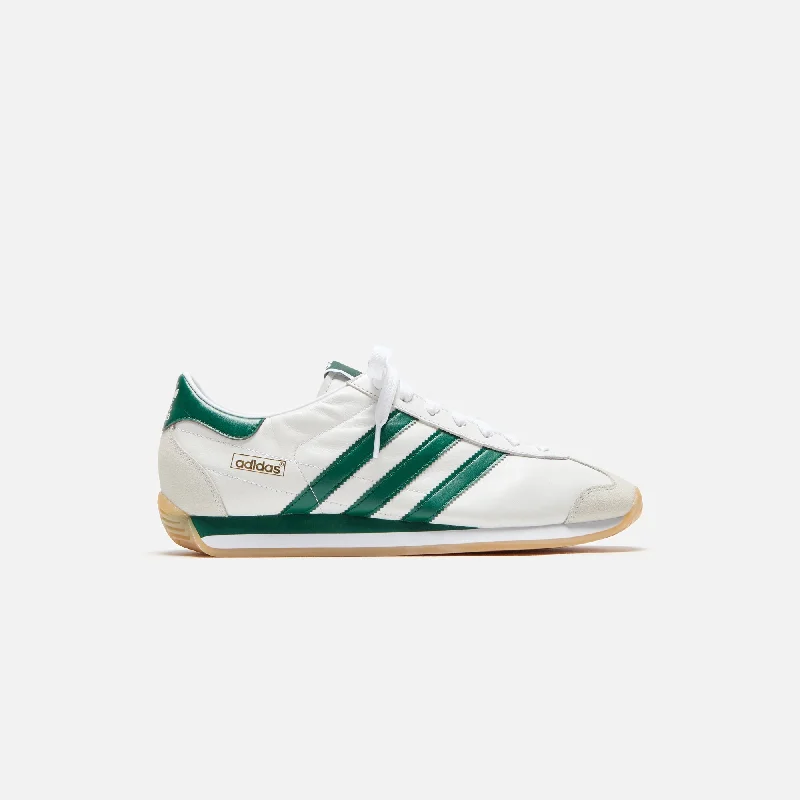 Men's Trendy Shoes adidas Country Japan - Cloud White / Collegiate Green / Crystal White