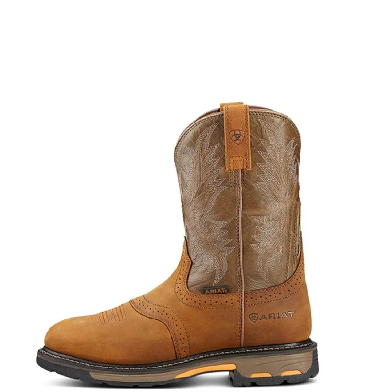 Men's Soft Boots Ariat Men's WorkHog® Soft Toe Pull-On Work Boot
