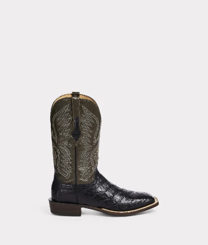 Buy More, Save More On Stylish Shoes Bryan Exotic :: Black + Olive