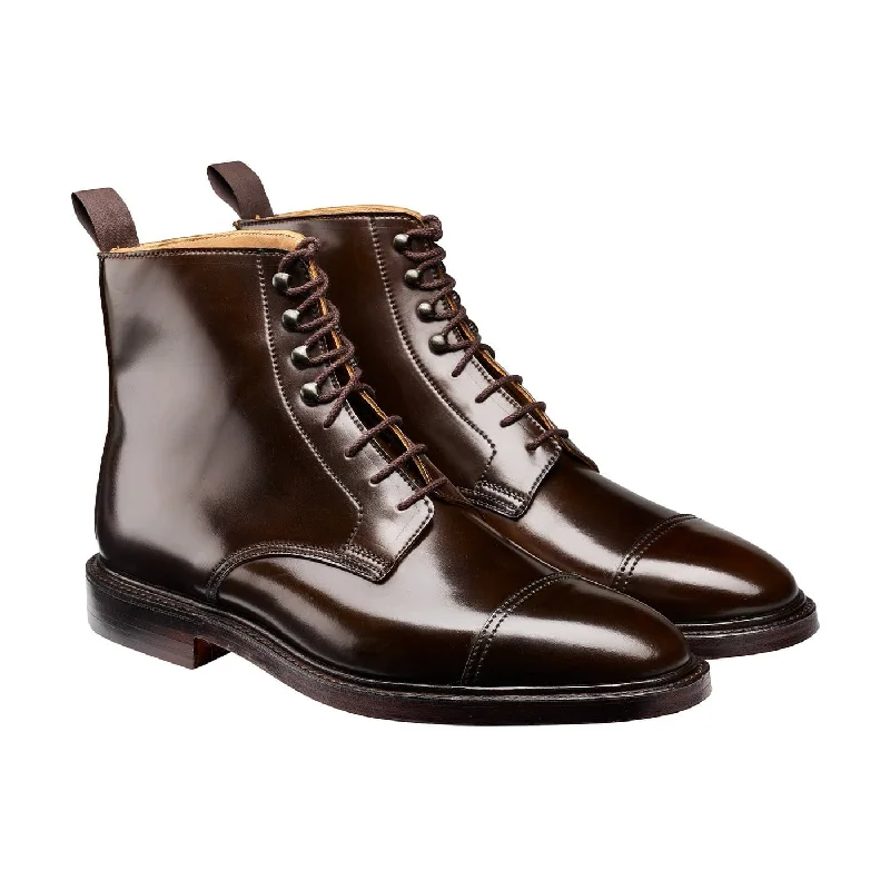 Grab Your Favorite Shoes At The Lowest Price Harlech Dark Brown Cordovan
