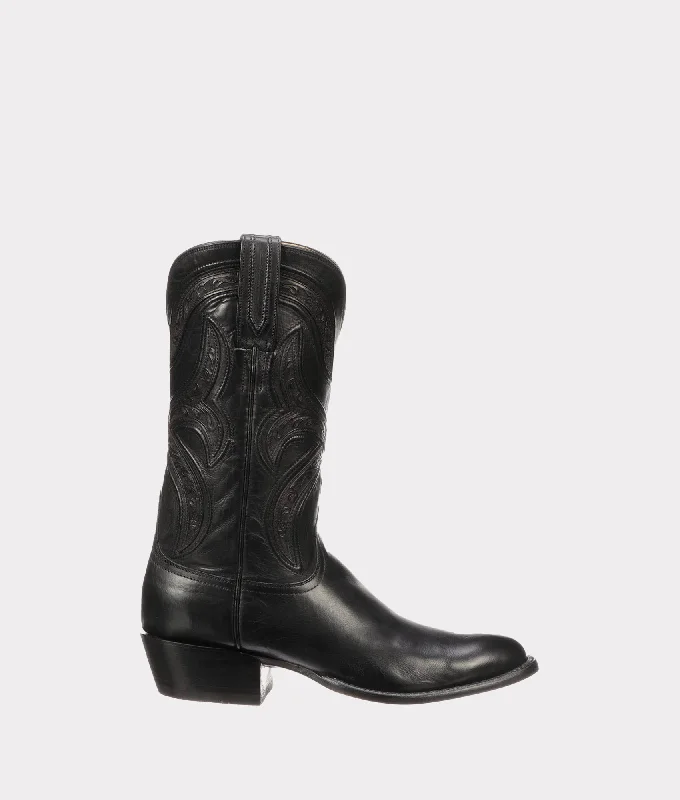 Men's Reinforced Sole Boots Knox :: Black