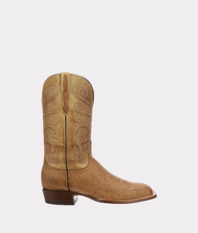 Men's Slip-Resistant Boots Lance :: Barnwood + Antique Saddle