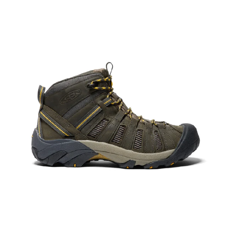 Men's Temperature-Regulating Boots Men's Voyageur Mid  |  Raven/Tawny Olive
