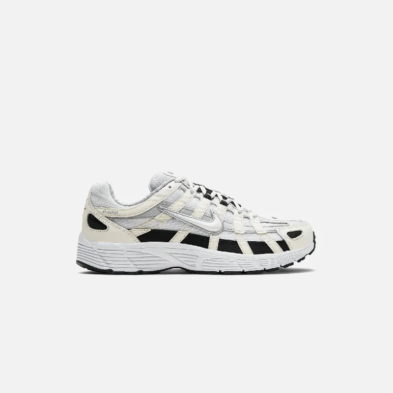 Nike P-6000 - Sail / White / Wolf Grey / Metallic Silver