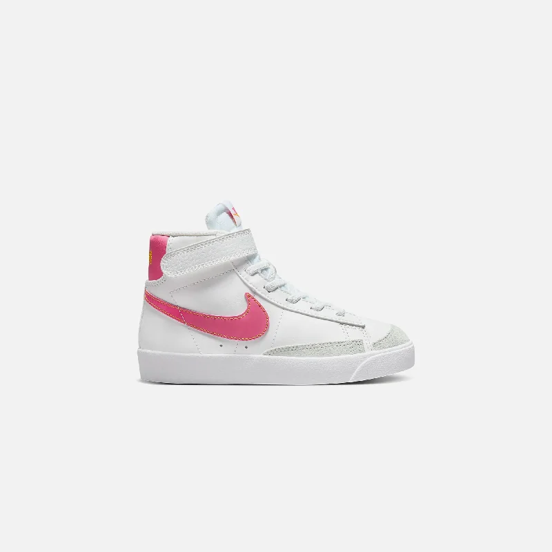 Nike Pre-School Blazer Mid `77 - Summit White / Pinksicle-Universal