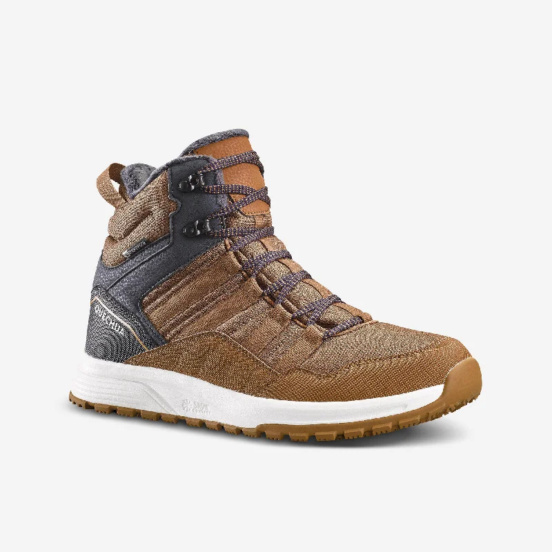 Men's Casual Shoes Quechua Men's SH100 X-Warm Waterproof Hiking Boots