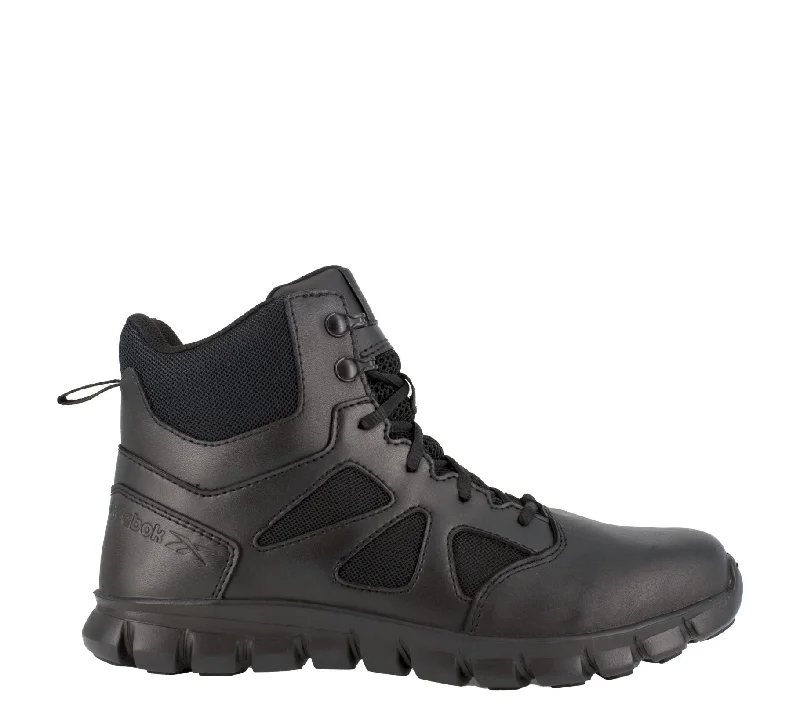 Men's Ergonomic Boots Reebok Work Men's 6" EH Side-Zip Sublite Tactical Boot